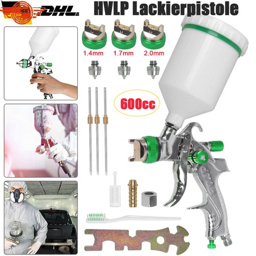 Hvlp lackierpistole düsen set - hvlp,