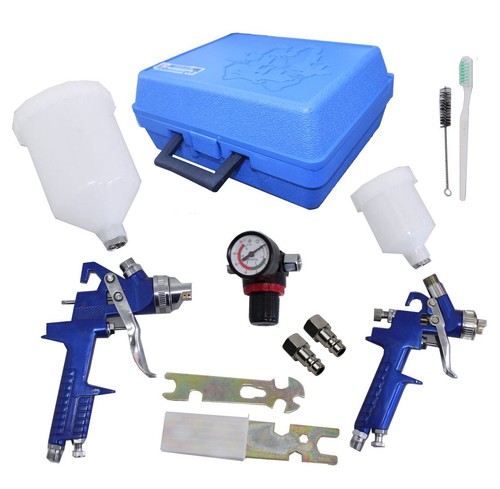 Hvlp lackierpistole set - hvlp,
