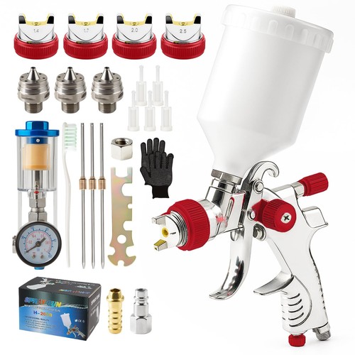 Hvlp lackierpistole set mit - set, 4