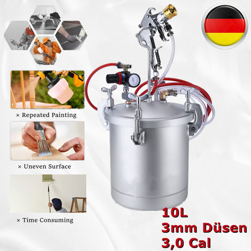 10l farbspritzpistole - 10l,